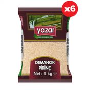 Yazar 1 kg x 6 Paket Osmancık Pirinç