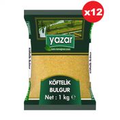 Yazar 12 x 1 kg Köftelik Bulgur