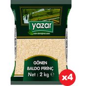 Yazar 2 kg x 4 Paket Gönen Baldo Pirinç