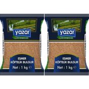 Yazar 2x1 kg Esmer Köftelik Bulgur