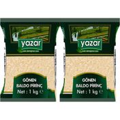 Yazar 2x1 kg Gönen Baldo Pirinç