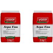 Yazar 2x5 kg Taş Değirmende Öğütülmüş Arpa Unu