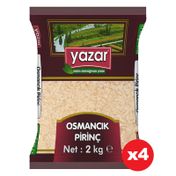 Yazar 4 x 2 kg Osmancık Pirinç