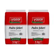 Yazar Pudra Şekeri 2x5 kg