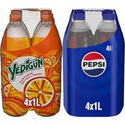 Yedigün 1 lt Portakal Meyveli Gazoz + Pepsi 1 lt Kola
