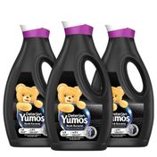 Yumoş 3x1.69 lt Siyah ve Koyu Renkliler Sıvı Bakım Çamaşır Deterjanı