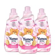 Yumoş Extra Konsantre Şakayık 3x1440 lt Çamaşır Yumuşatıcısı