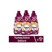 Yumoş Extra Sakura 3x1.44 lt Çamaşır Yumuşatıcı