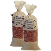 Zencefil Organik 2x1 kg İri Taneli Himalaya Pembe Kristal Kaya Tuzu