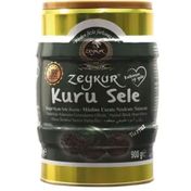 Zeykur Zeytinleri Diyet Light Tuzsuz Kuru Sele Siyah Zeytin 900 gr