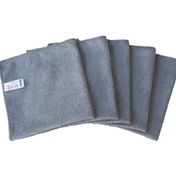 Ziron 40x40 cm 5 Adet Gri Mikrofiber Temizlik Bezi