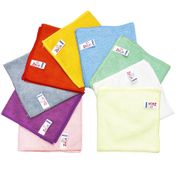 Ziron Gökkuşağı 40x40 9'lu Mikrofiber Kalın Dokulu Temizlik Bezi