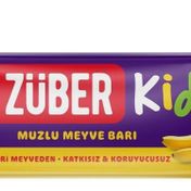 Züber 25 gr Kidz Muzlu Meyve Bar