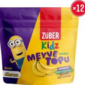 Züber 42 gr Kidz Muzlu Meyve Topu