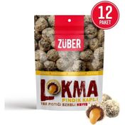 Züber Lokma Fındık Kaplı Fıstık Ezmeli 96 gr Meyve Topu