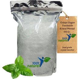 1001 Naturel 100 gr Kristal Mentol