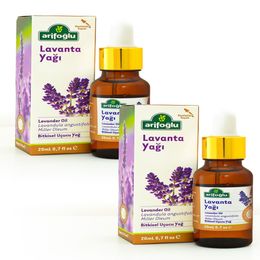 2 Adet - Arifoğlu Lavanta Yağı 20 Ml - Ücretsiz Kargo