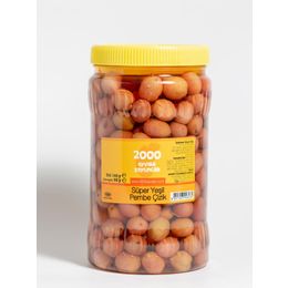 2000 Ayvalık Zeytincilik 940 gr 231-260 Süper Yeşil Pembe Çizik Zeytin