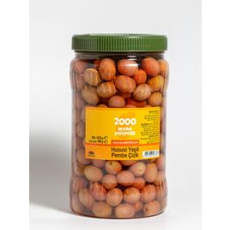 2000 Ayvalık Zeytincilik 940 gr Hususi Yeşil Pembe Çizik Zeytin