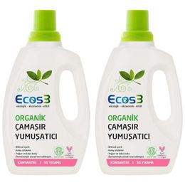 2li Set Organik Konsantre Çamaşır Yumuşatıcı
