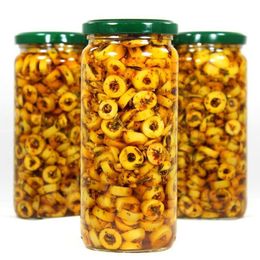 450 gr Kurutulmuş Domates Dolgulu Yeşil Zeytin