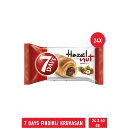7 Days 24x60 gr Fındıklı Kruvasan
