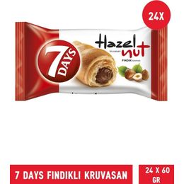 7 Days 24x60 gr Fındıklı Kruvasan