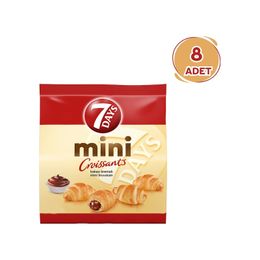 7 Days 8x185 gr Kakao Kremalı Mini Kruvasan