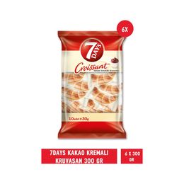 7 Days Kakao Kremalı 6x300 gr Kruvasan