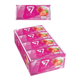 7 Stick 31 gr Çilek Aromalı Şekersiz Sakız