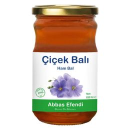 Abbas Efendi 850 gr Ham Çiçek Bal