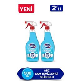 Abc 2x500 ml Silikonlu Cam Temizleyici
