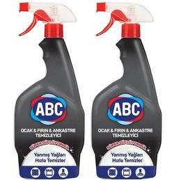 Abc 2x750 ml Ocak Fırın Ankanstre Sprey Temizleyici