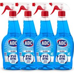 ABC 4x500 ml Anında 3 Etki Cam Temizleyici