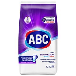 ABC Matik 10 kg Sık Yıkanan Beyazlar & Renkliler İçin Toz Deterjan