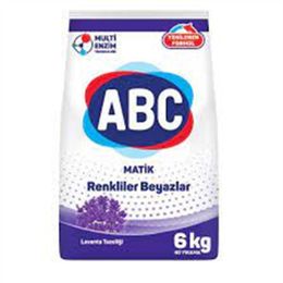 ABC Matik Lavanta Tazeliği 6 kg Toz Çamaşır Deterjanı