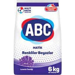 ABC Matik Lavanta Tazeliği 6 kg Toz Çamaşır Deterjanı