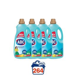 ABC Renklilere Özel 4x4 lt Sıvı Çamaşır Deterjanı