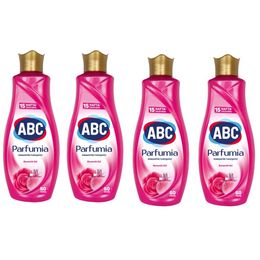 ABC Romantik Gül Konsantre 4x1440 ml Çamaşır Yumuşatıcı