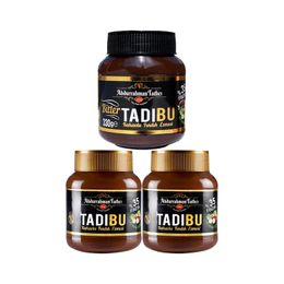 Abdurrahman Tatlıcı 330 gr Tadıbu Bitter Kakaolu Fındık Ezmesi + 2x330 gr Kakaolu Fındık Ezmesi