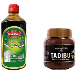 Abdurrahman Tatlıcı 330 gr Tadıbu + Çavuşoğlu 1000 gr Üzüm Pekmezi