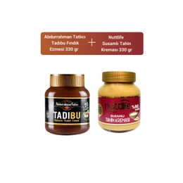 Abdurrahman Tatlıcı 330 gr Tadıbu + Nuttlife 330 gr Susamlı Tahinli Kreması