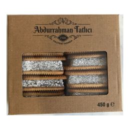 Abdurrahman Tatlıcı 450 gr Sade Büsküvili Lokum