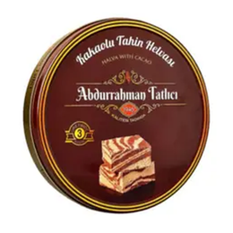 Abdurrahman Tatlıcı 650 gr Teneke Kakaolu Tahin Helvası