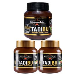 Abdurrahman Tatlıcı Tadıbu Bitter Kakaolu Fındık Ezmesi 330 gr + Tadıbu Kakaolu Fındık Ezmesi 330 gr x 2 Adet