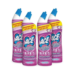 ACE 4x810 ml Ultra Power Jel Kıvamlı Çamaşır Suyu Dağ Tazeliği