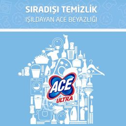Ace Çiçek Kokulu Ultra Köpük Yoğun 700 ml Çamaşır Suyu & Yağ Çözücü