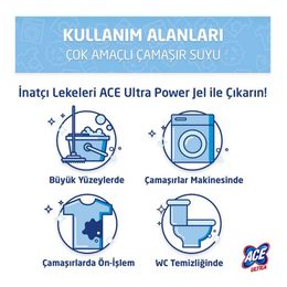 Ace Ultra Yoğun Kıvamlı Okaliptus 4x810 gr Çamaşır Suyu