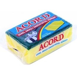 Acord Jumbo Boy Endüstriyel Çok Amaçlı Bulaşık Süngeri