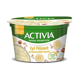 Activia 150 gr Muz Yulaf Fındık Probiyotikli Bowl